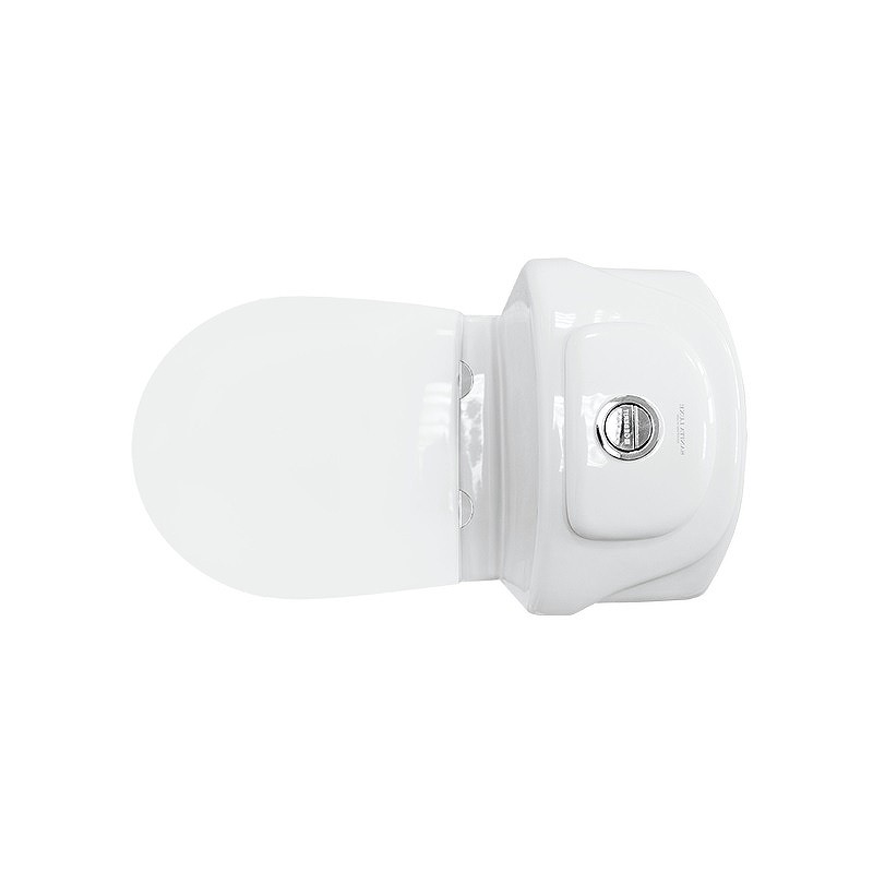 Унитаз-компакт Sanita Luxe Classic DM WC.CC/Classic/2-DM/WHT.G/S1 с бачком и сиденьем Микролифт