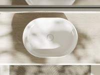 Раковина-чаша Hansgrohe Xuniva U 55 60166450 Белая накладная