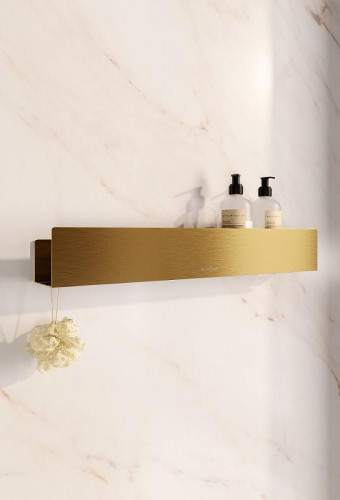 Металлическая полка Boheme Free 10967-MG Золото матовое