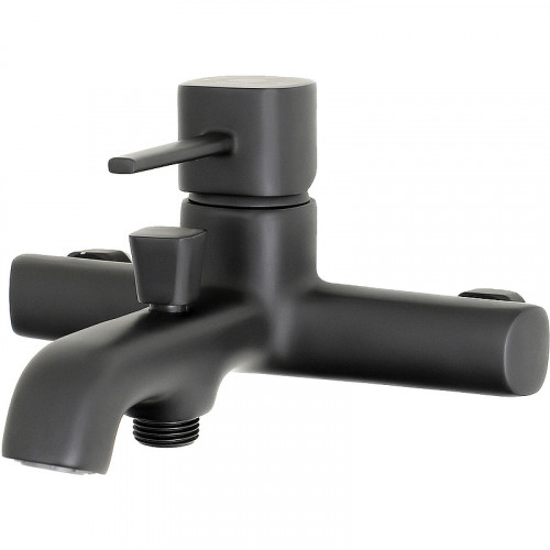 Душевая система Orange Karl M05-934b Черная латунь на стену