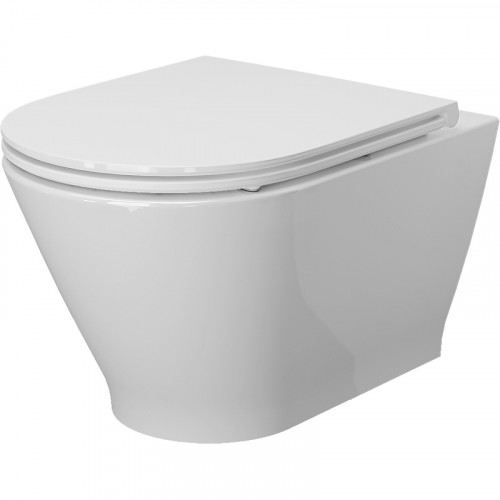 Унитаз Ambassador Elysium 183K19002RS подвесной с сиденьем Микролифт фарфор подвесной