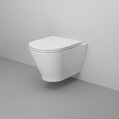 Унитаз Ambassador Elysium 183K19002RS подвесной с сиденьем Микролифт фарфор подвесной