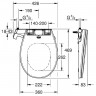 Крышка-биде Grohe Bau Ceramic 39648SH0 Альпин-белый