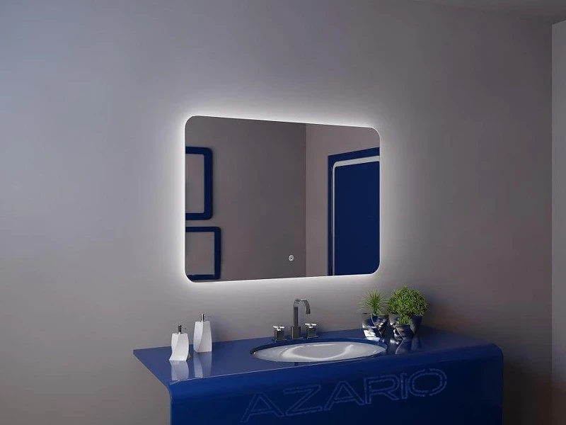 Зеркало Azario Alone Raggio 100 CS00078966 с подсветкой с сенсорным выключателем