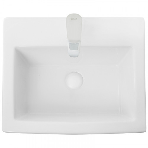 Раковина WeltWasser Leerbach 4438 GL-WT 46 10000005488 Белый глянец фаянс напольный