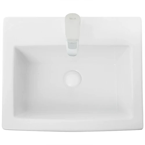 Раковина WeltWasser Leerbach 4438 GL-WT 46 10000005488 Белый глянец фаянс напольный