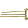 Полотенцедержатель WasserKRAFT K-1033BRUSHED GOLD поворотный Золото матовое