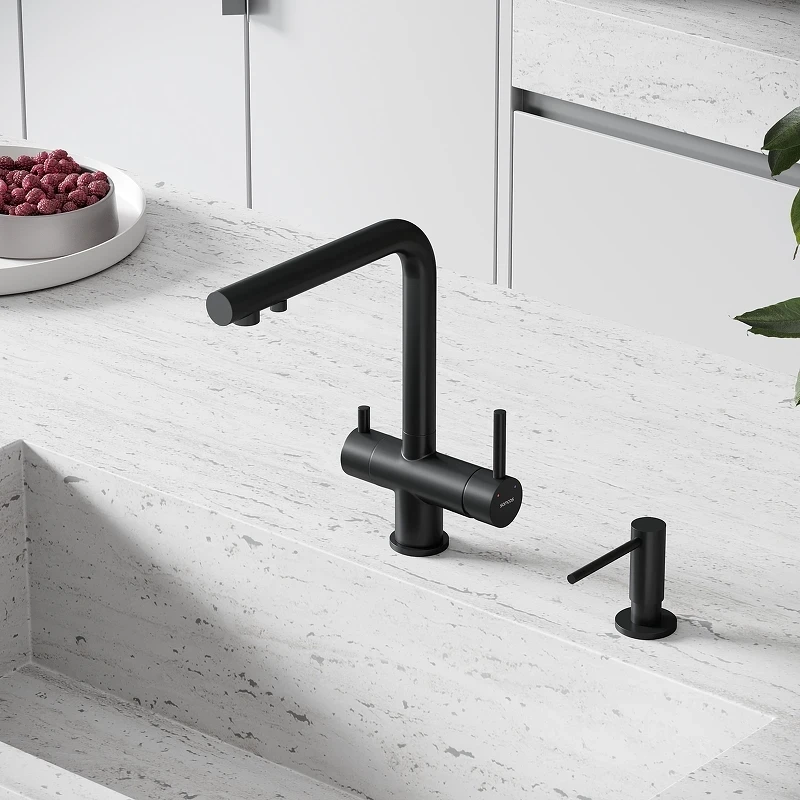 Смеситель для кухни Sancos Foster SC4014MB цвет Черный матовый