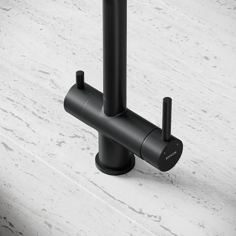 Смеситель для кухни Sancos Foster SC4014MB цвет Черный матовый