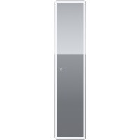 Шкаф пенал Dreja Point 40 99.9035 подвесной Белый МДФ / ЛДСП