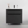 Тумба под раковину Style Line Марелла 80 Люкс Plus СС-00002403 Серый матовый антискрейтч МДФ / ЛДСП