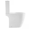 Унитаз компакт Black&White W-6650 6650W с бачком и сиденьем Микролифт