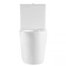 Унитаз компакт Black&White W-6650 6650W с бачком и сиденьем Микролифт
