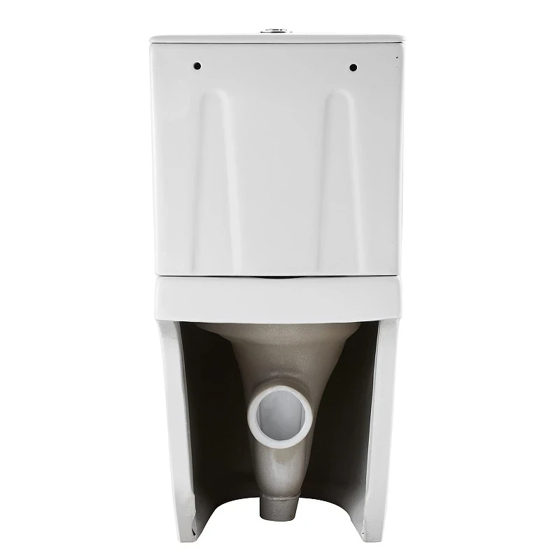 Унитаз компакт Black&White W-6650 6650W с бачком и сиденьем Микролифт