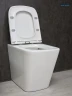 Унитаз Gid Cuadrado TRS-264 62240Y приставной цвет Белый с сиденьем Микролифт