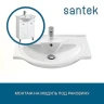 Раковина Santek Байкал 60 1WH109652 Белая
