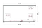 Душевой уголок BelBagno Soft Close-2 180x90 SOFT_CLOSE-2-AH-1-180/90-C-Cr профиль Хром стекло прозрачное