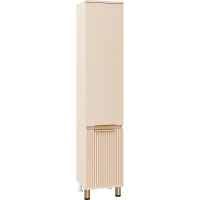Шкаф пенал Brevita Enfida 35 R ENF-05035-030P Бежевый матовый МДФ / ЛДСП