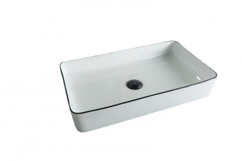 Раковина-чаша Gid Geometrico 60 Nc9399 52225 цвет Белый Черный