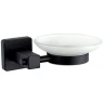 Мыльница Maretti Umbria Black UMB55CP33 Черная матовая