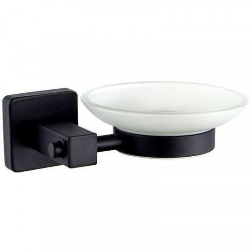 Мыльница Maretti Umbria Black UMB55CP33 Черная матовая