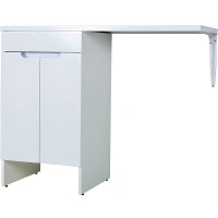 Тумба с раковиной Orange Optima 120 OPD-120TUW+RAL Белый глянец МДФ / ЛДСП