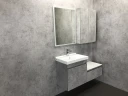 Тумба Comforty Осло 60 00-00000838 подвесная Бетон светлый МДФ / ЛДСП