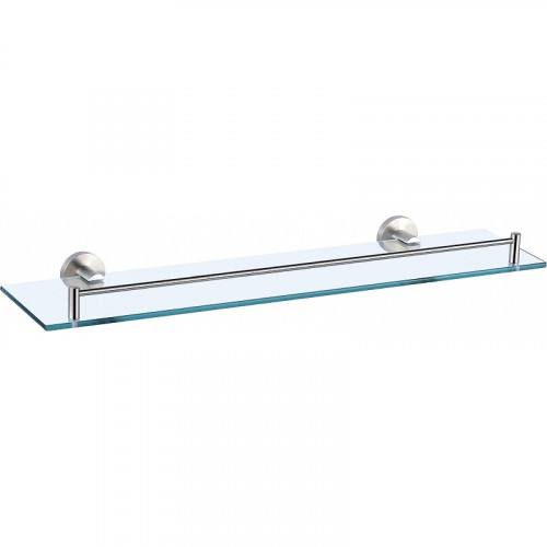 Стеклянная полка Aquanet 4587 264914 Хром