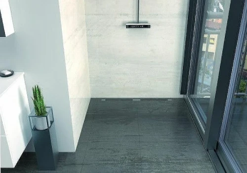 Душевой лоток Bettoserb Slim 75 13100034 с решеткой Хром матовый
