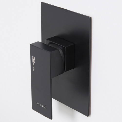 Смеситель для раковины WasserKRAFT A20503 Черный матовый латунь встраиваемый