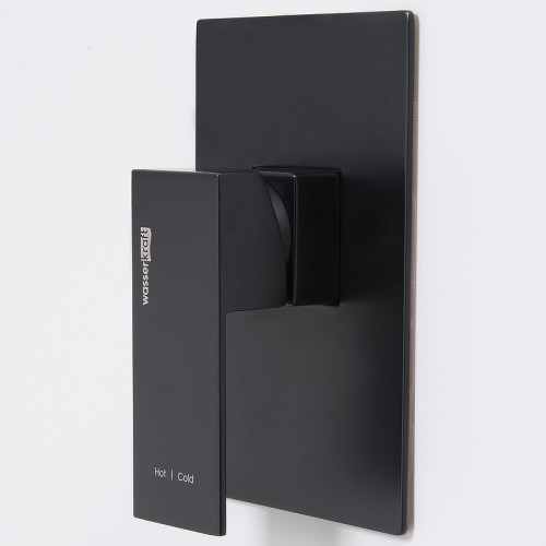 Смеситель для раковины WasserKRAFT A20503 Черный матовый латунь встраиваемый