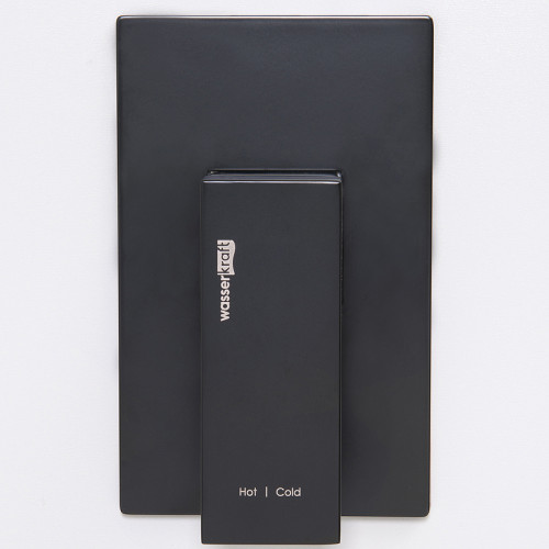 Смеситель для раковины WasserKRAFT A20503 Черный матовый латунь встраиваемый