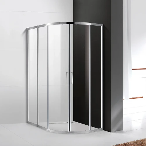 Душевой уголок Cezares Molveno 120x100 MOLVENO-RH-2-120/100-C-Cr-IV профиль Хром стекло прозрачное