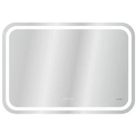 Зеркало Cersanit Led 050 Design Pro 80 KN-LU-LED050*80-p-Os с подсветкой с часами и подогревом стекло