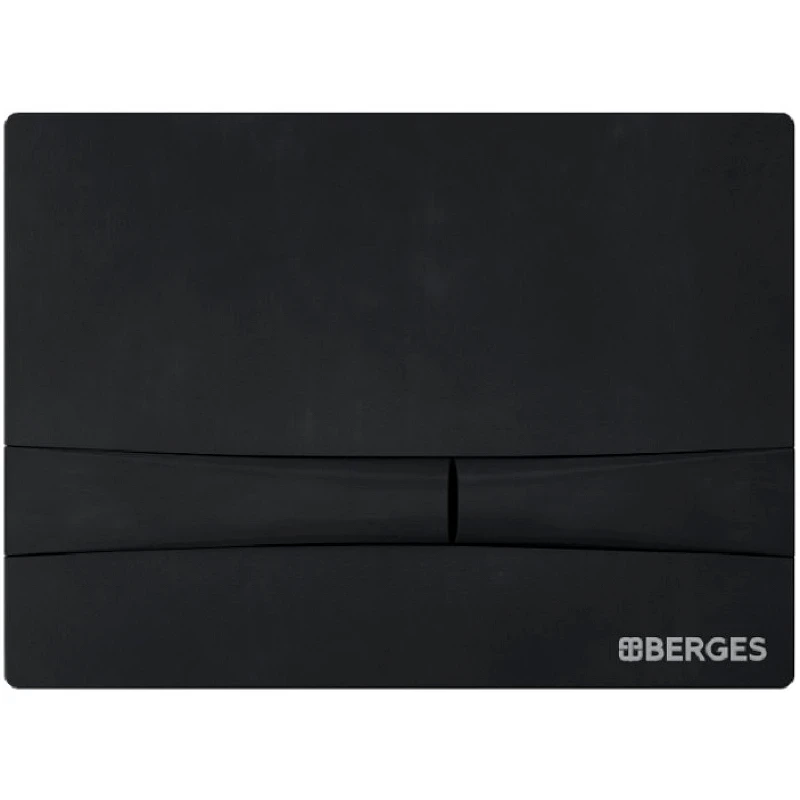 Комплект унитаза Berges Ventas Rimless с инсталляцией Novum 043344 с сиденьем Микролифт и Черной SoftTouch клавишей смыва фарфор подвесной
