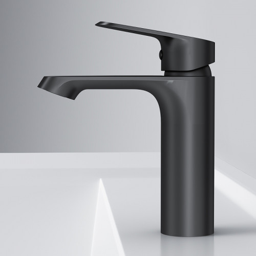 Смеситель для раковины AM.PM Func F8F02122 Черный матовый латунь