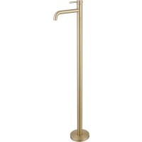 Смеситель для раковины Abber Wasser Kreis AF8140G Золото матовое латунь на пол