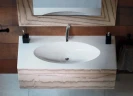 Тумба под раковину Clarberg Papyrus Wood 100 Pap-w.01.10/LIGHT подвесная Светлое дерево