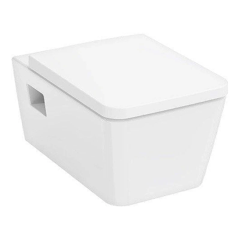 Унитаз подвесной Hansgrohe EluPura Original Q 60208450 цвет Белый с сиденьем Микролифт