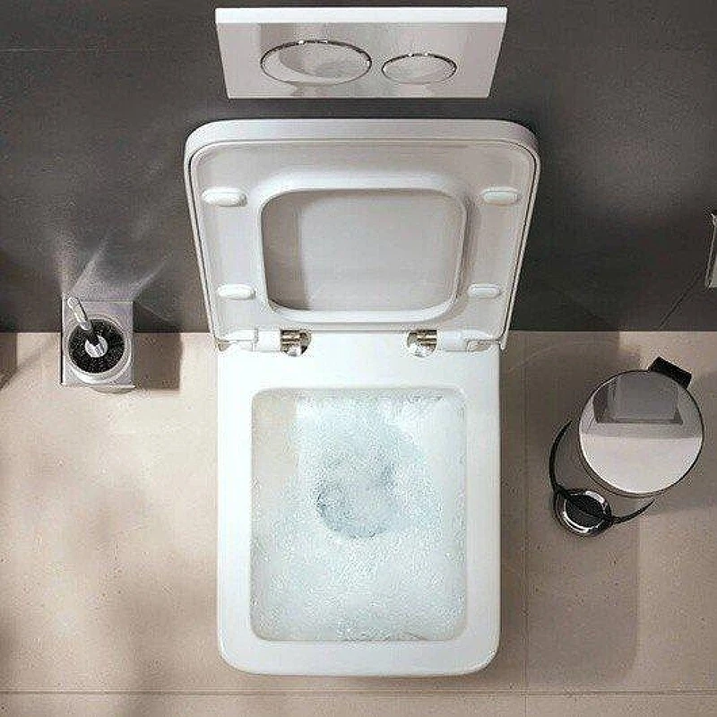Унитаз подвесной Hansgrohe EluPura Original Q 60208450 цвет Белый с сиденьем Микролифт