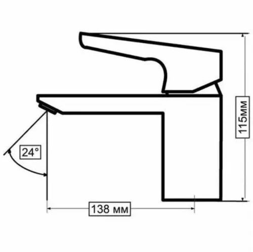 Смеситель для раковины Vidima Technik BA283AA