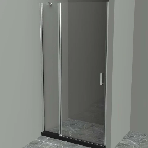 Душевая дверь BelBagno Uno 100 UNO-B-12-30+70-C-Cr профиль Хром стекло прозрачное
