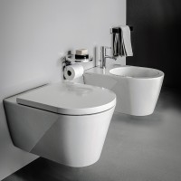 Унитаз Laufen Kartell 8.2033.7.400.000.1 подвесной без сиденья