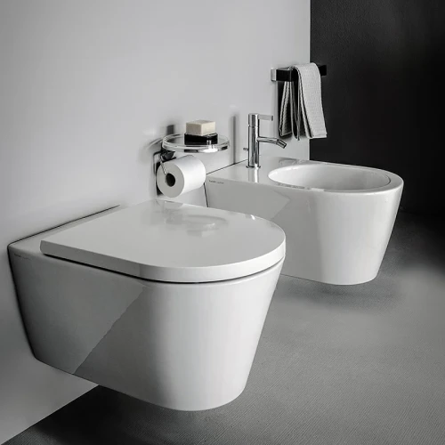 Унитаз Laufen Kartell 8.2033.7.400.000.1 подвесной без сиденья