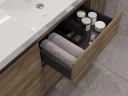 Тумба под раковину Aquanet Nova Lite 2.0 100 R 346347 цвет Дуб рустикальный