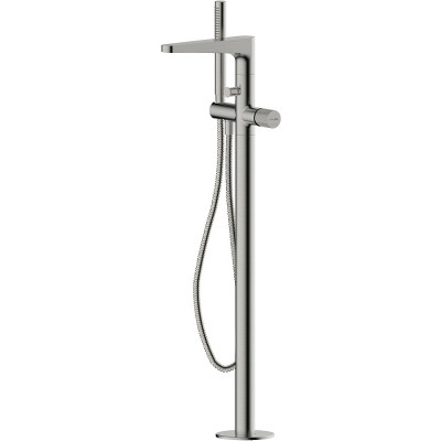 Смеситель для ванны WasserKRAFT Tauber 6421 Никель латунь на пол