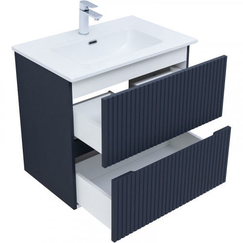 Тумба под раковину Aquanet Джейн 70 313301 подвесная Маренго МДФ / ЛДСП