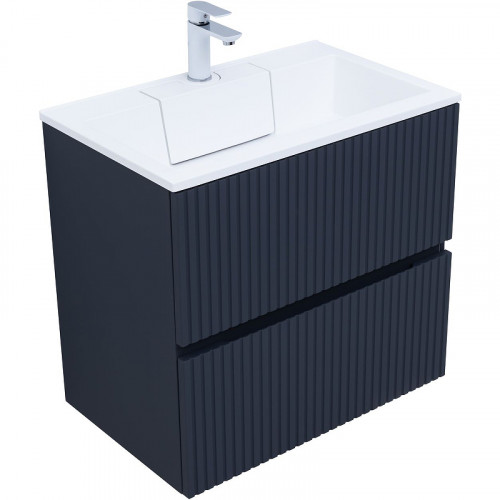 Тумба под раковину Aquanet Джейн 70 313301 подвесная Маренго МДФ / ЛДСП