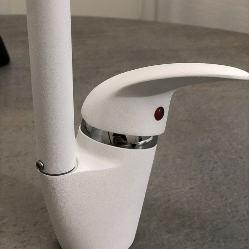 Смеситель для кухни Paini Sicily 632L570PNLMKM Белый