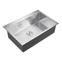 Кухонная мойка Milacio Denia 75 Steel MC.77500 цвет Нержавеющая сталь